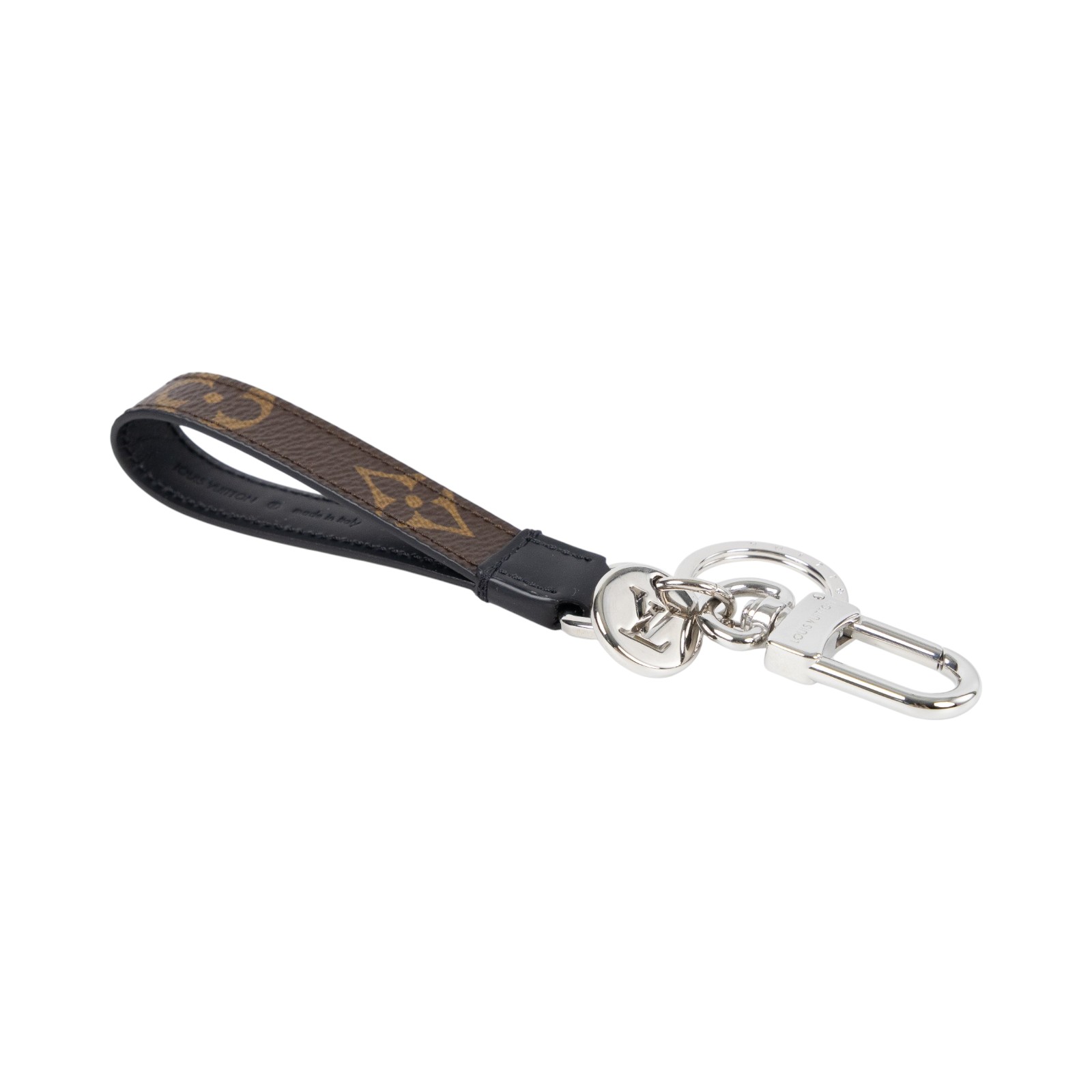 路易威登 LOUIS VUITTON Monogram Slim Dragonne 包包吊飾 鑰匙圈 包掛 M00853 包包吊飾兼鑰匙圈 原廠盒子/防塵袋