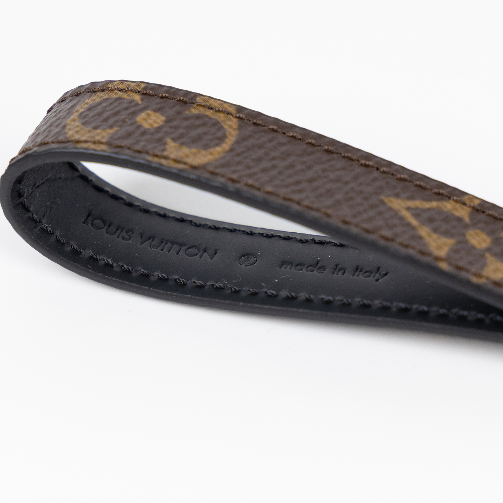 路易威登 LOUIS VUITTON Monogram Slim Dragonne 包包吊飾 鑰匙圈 包掛 M00853 包包吊飾兼鑰匙圈 原廠盒子/防塵袋