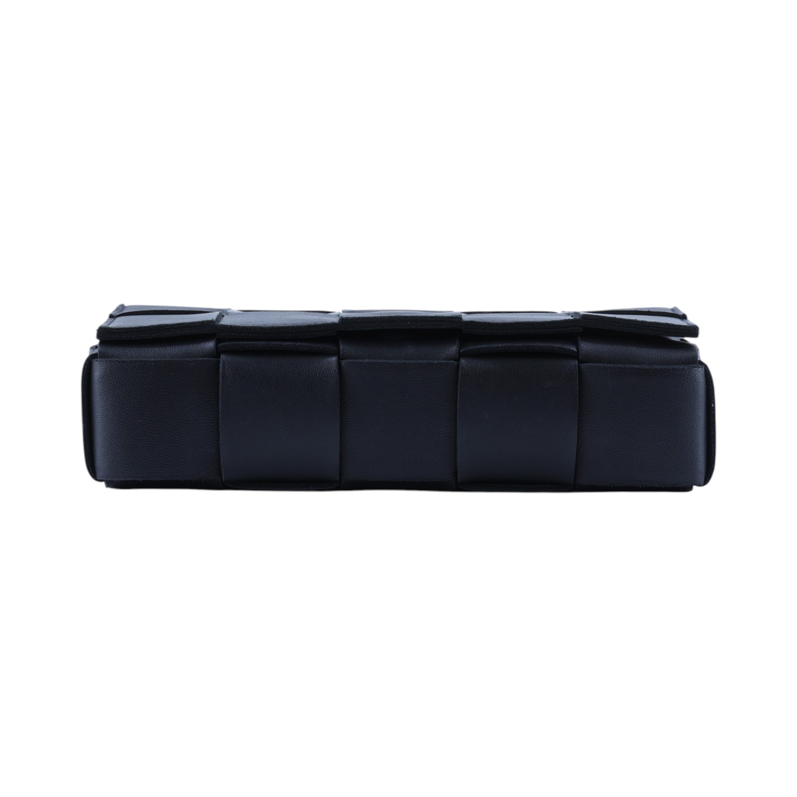 寶緹嘉 BOTTEGA VENETA Small Cassette 編織包 730848VMAY1 黑編織CASSETTE 5X3 防塵袋/購買證明正本