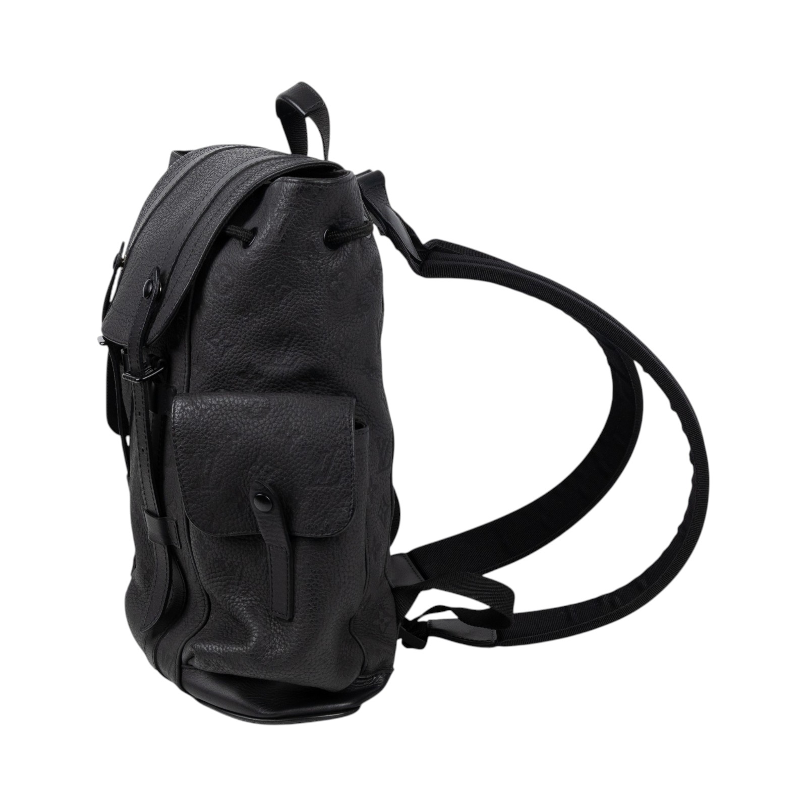 路易威登 LOUIS VUITTON Christopher PM 後背包 M20899 晶片款 黑壓花Christopher PM後背包 防塵袋