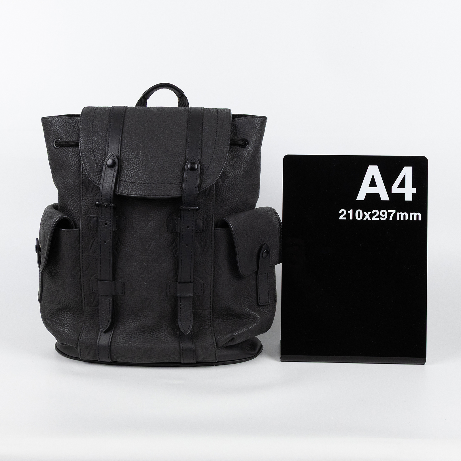 路易威登 LOUIS VUITTON Christopher PM 後背包 M20899 晶片款 黑壓花Christopher PM後背包 防塵袋