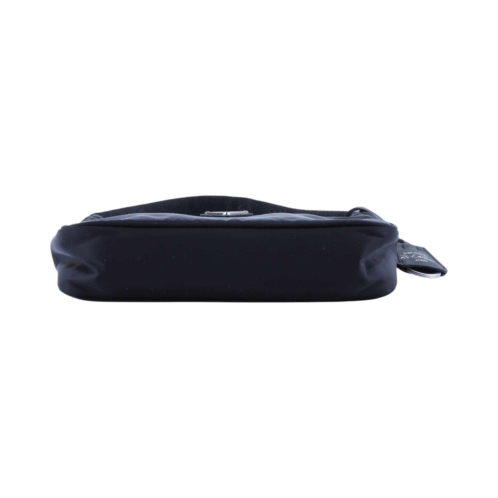 普拉達 PRADA Re-Edition 迷你 Hobo 包 1NE515_RDH0 黑尼龍HOBO腋下包 防塵袋/保證卡