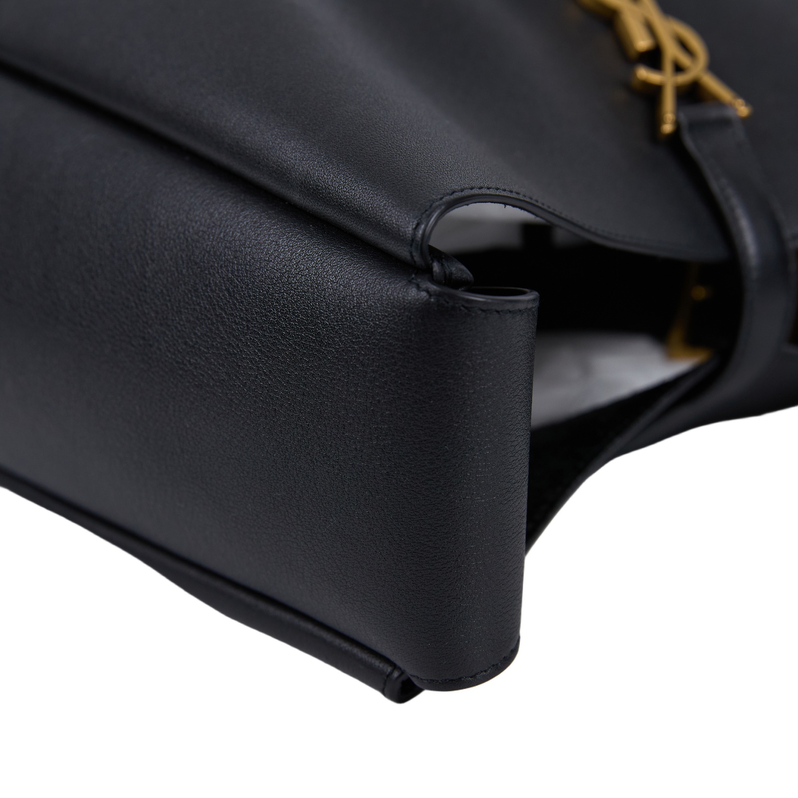 聖羅蘭 YSL SAINT LAURENT LE 5 À 7 滑面皮革 柔軟 大型 手袋 手提 肩背包 753837AAAUQ  防塵袋/內袋