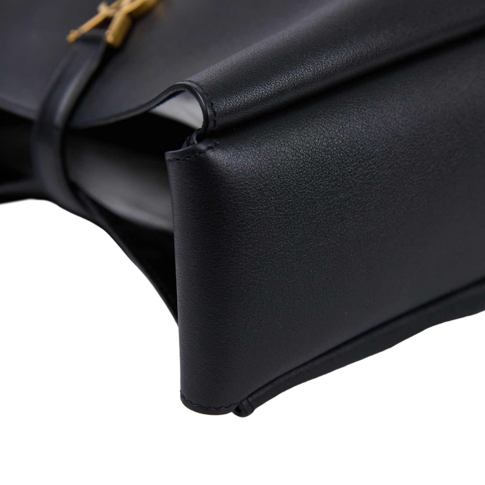 聖羅蘭 YSL SAINT LAURENT LE 5 À 7 滑面皮革 柔軟 大型 手袋 手提 肩背包 753837AAAUQ  防塵袋/內袋