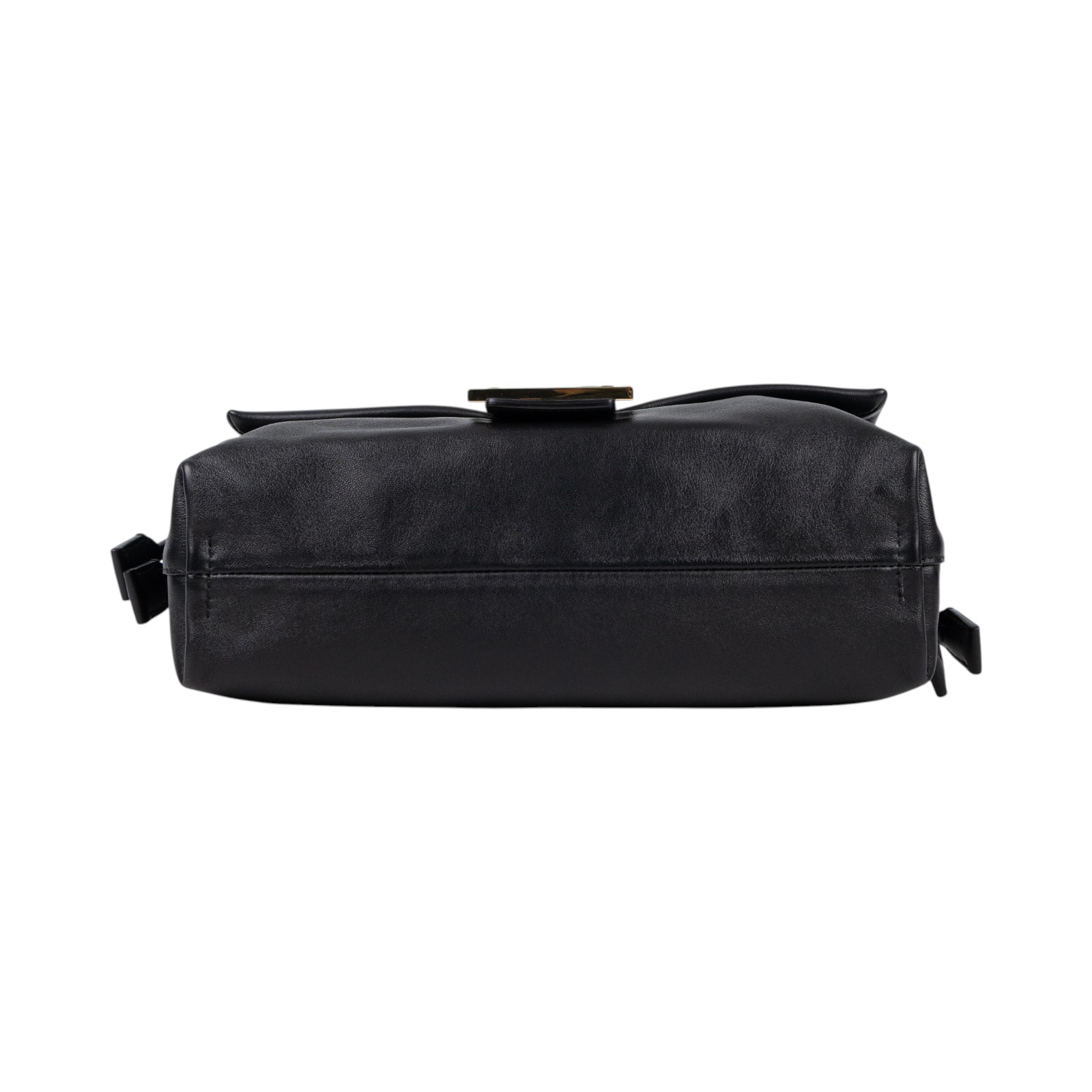 芬迪 FENDI Mamma Baguette FF 中款 肩背包 手提包 8BR833AQ0D 黑羊Mamma Baguette中型 原廠盒子/防塵袋/背帶2
