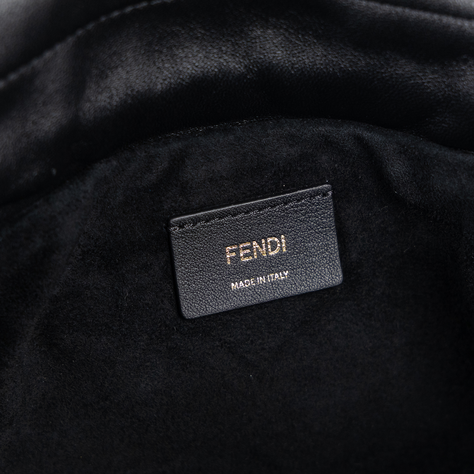 芬迪 FENDI Mamma Baguette FF 中款 肩背包 手提包 8BR833AQ0D 黑羊Mamma Baguette中型 原廠盒子/防塵袋/背帶2