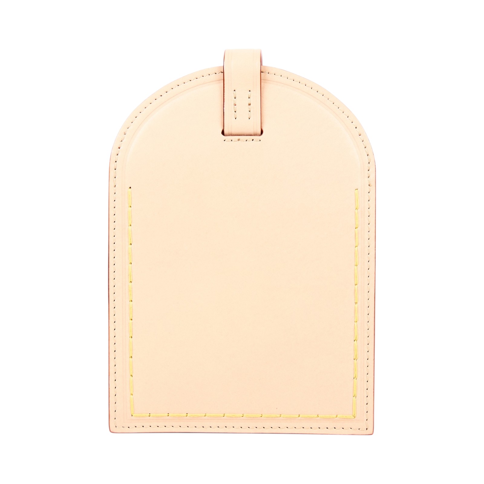 路易威登 LOUIS VUITTON Name Tag XL 肩背包 手提包 M82225 晶片款 原色皮革Name Tag XL肩背包 原廠盒子/防塵袋/背帶