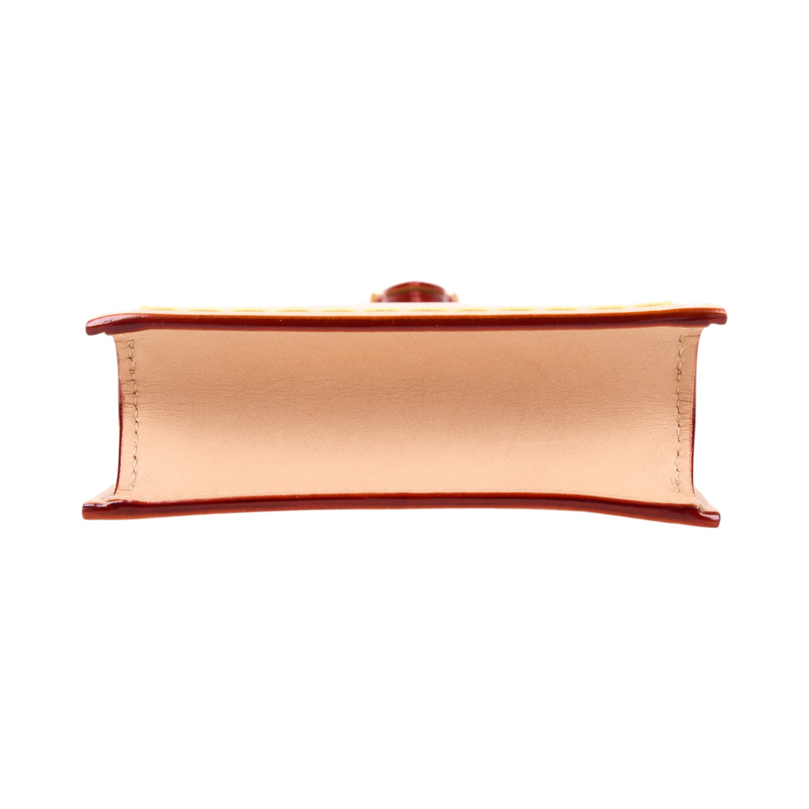 路易威登 LOUIS VUITTON Name Tag XL 肩背包 手提包 M82225 晶片款 原色皮革Name Tag XL肩背包 原廠盒子/防塵袋/背帶