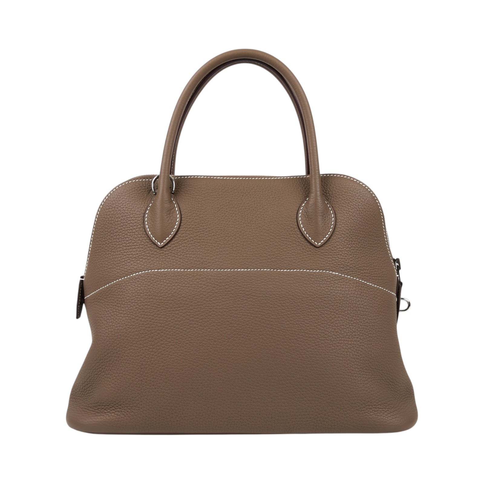 愛馬仕 Hermes Bolide Bag 柏莉包 31 銀色五金 大象灰 H073419CK18 /DIT993 AN  原廠盒子/防塵袋/背帶/鎖組/購買證明正本/雨衣