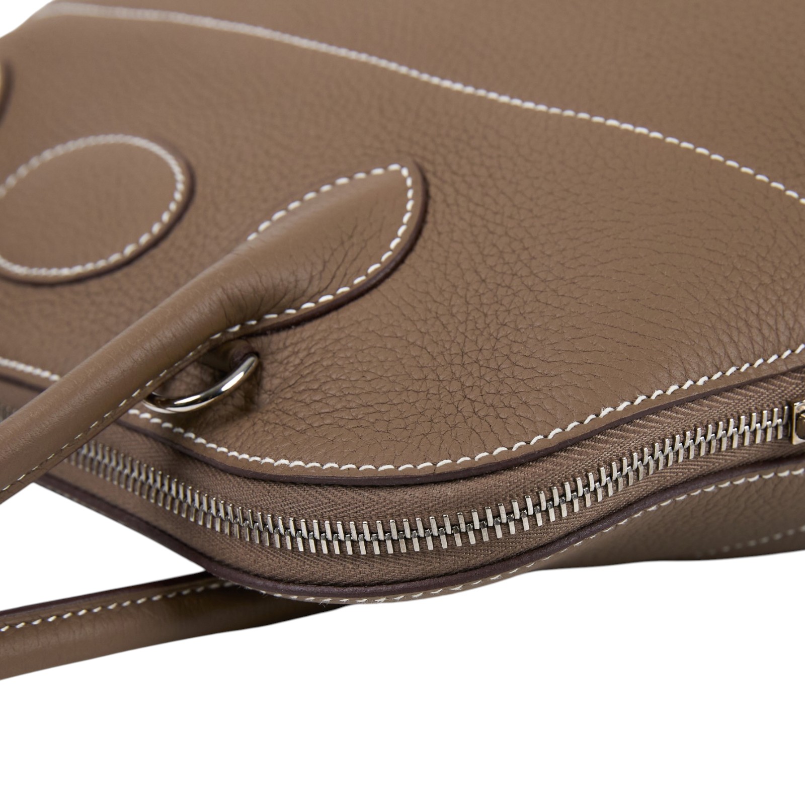 愛馬仕 Hermes Bolide Bag 柏莉包 31 銀色五金 大象灰 H073419CK18 /DIT993 AN  原廠盒子/防塵袋/背帶/鎖組/購買證明正本/雨衣