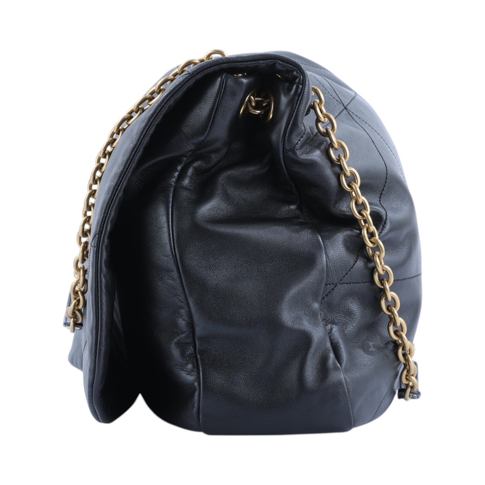 聖羅蘭 YSL SAINT LAURENT Jamie 4.3 小羊皮 手袋 肩背 手提包 742431AAB32 黑金JAMIE 大款 防塵袋