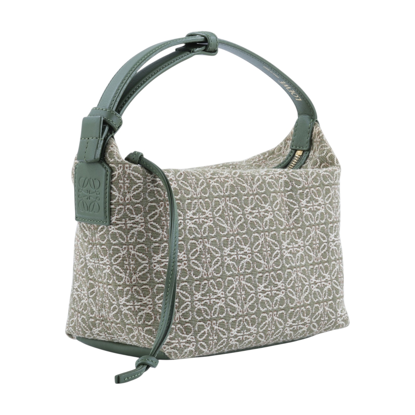 羅意威 LOEWE Cubi Anagram 小型 手提包 肩背包 A906K75X06 綠CUBI ANAGRAM 無附屬品