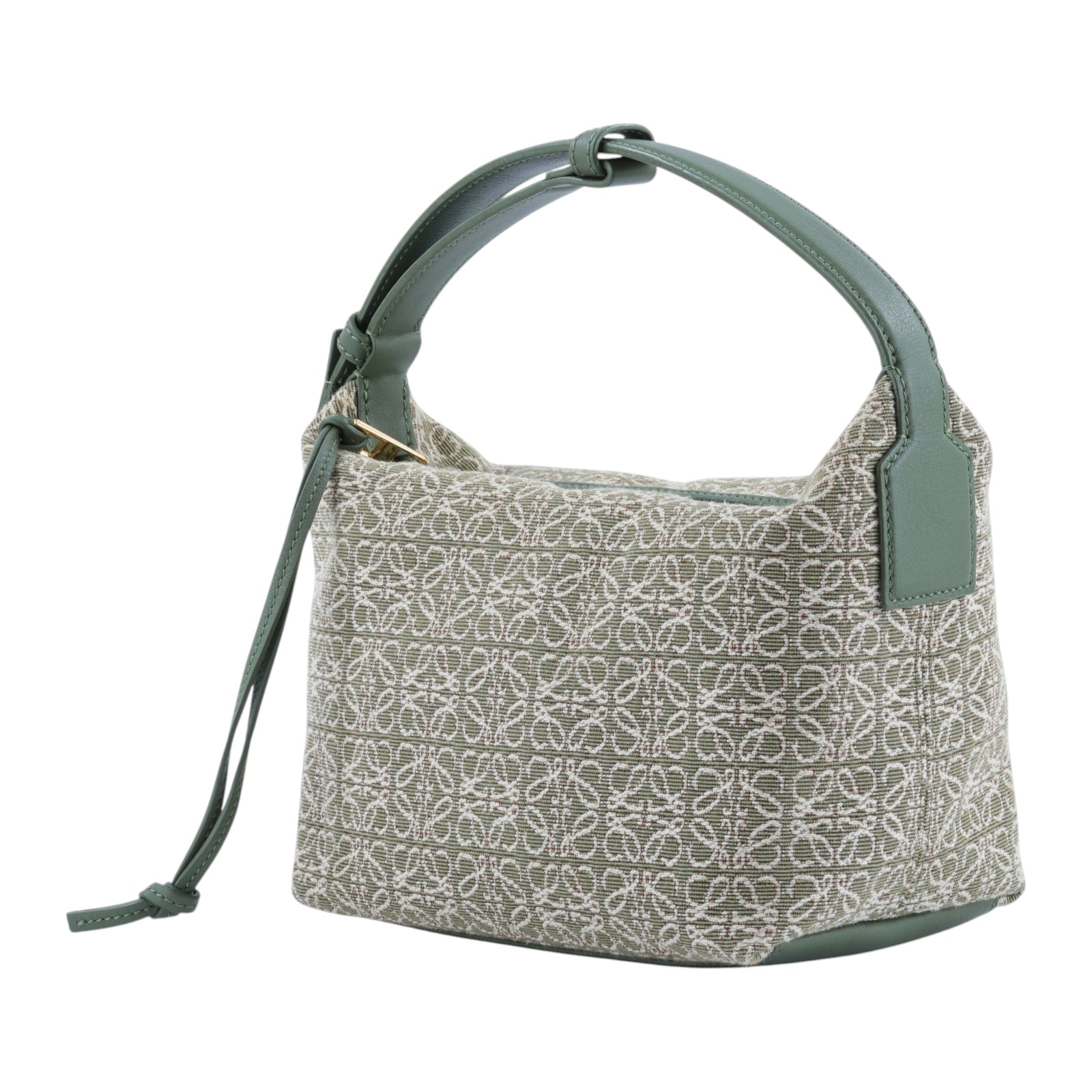 羅意威 LOEWE Cubi Anagram 小型 手提包 肩背包 A906K75X06 綠CUBI ANAGRAM 無附屬品