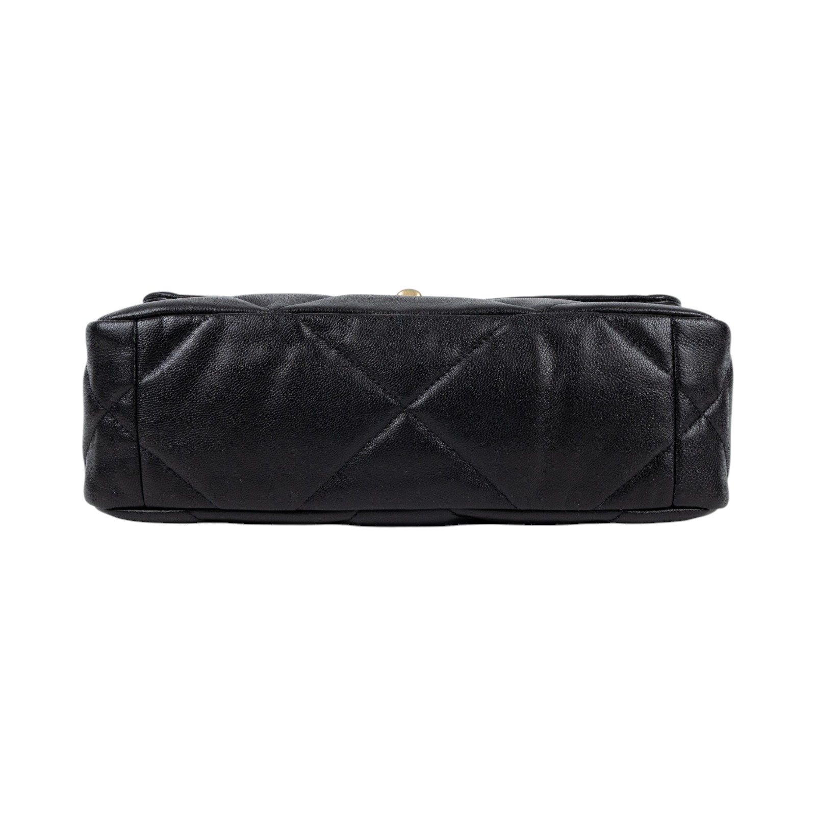香奈兒 CHANEL 19 口蓋包 菱格紋 金銀鍊帶 手提 肩背包 AS1160 30開 黑金19包 26CM 原廠盒子/防塵袋/保證卡