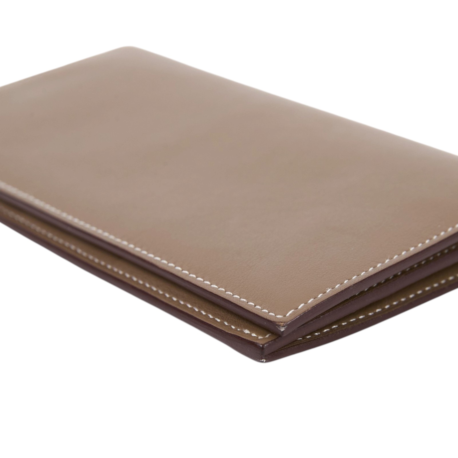 愛馬仕 Hermes Bearn Soufflet 長夾 BEARNL B AM 010 UH B刻大象灰MC2長夾 原廠盒子