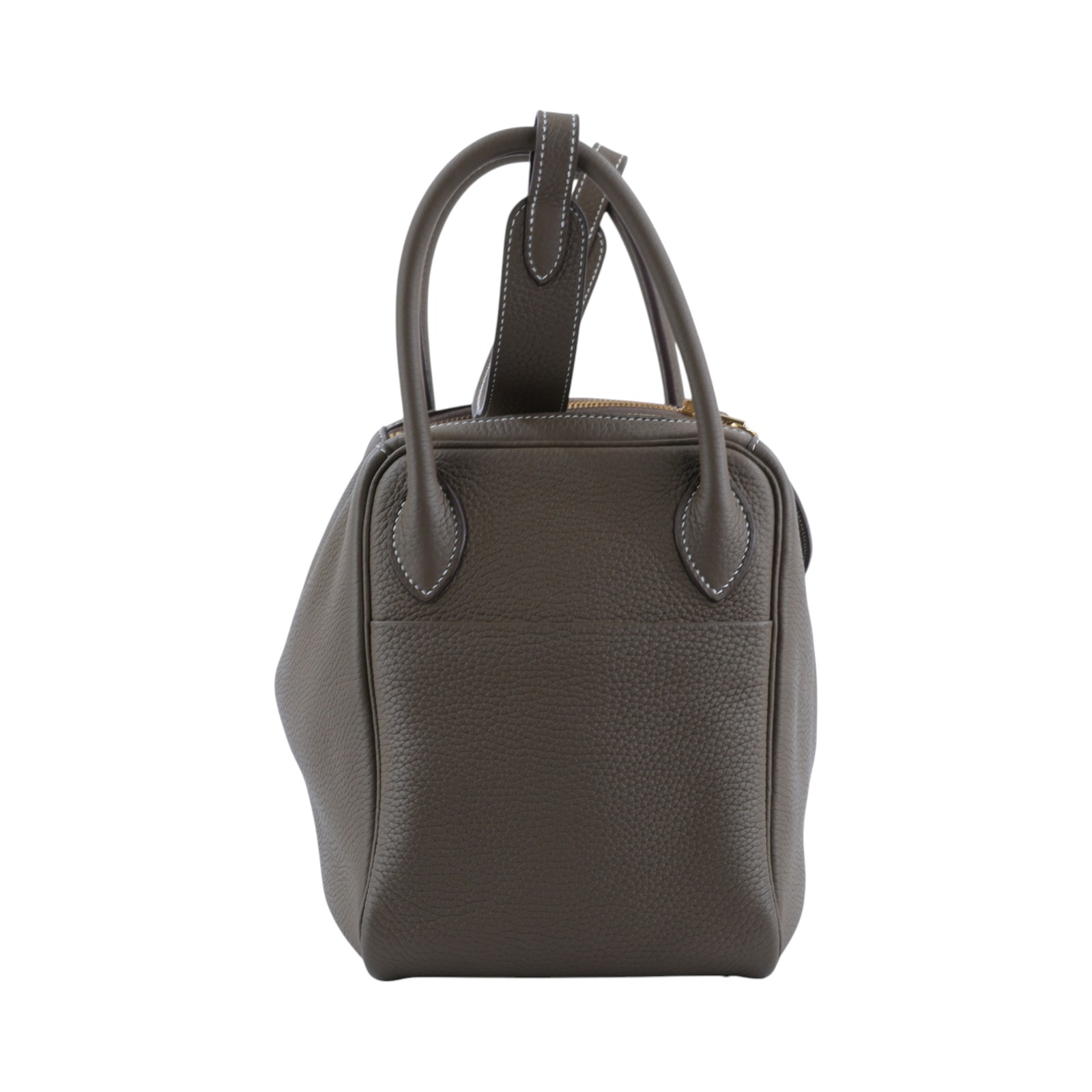 愛馬仕 Hermes Lindy 琳迪包 30 大象灰色 金色五金 H073426CC18 /YPY767 AP  防塵袋/購買證明/雨衣