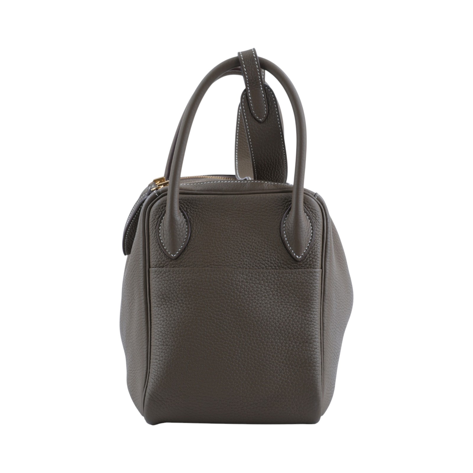 愛馬仕 Hermes Lindy 琳迪包 30 大象灰色 金色五金 H073426CC18 /YPY767 AP  防塵袋/購買證明/雨衣
