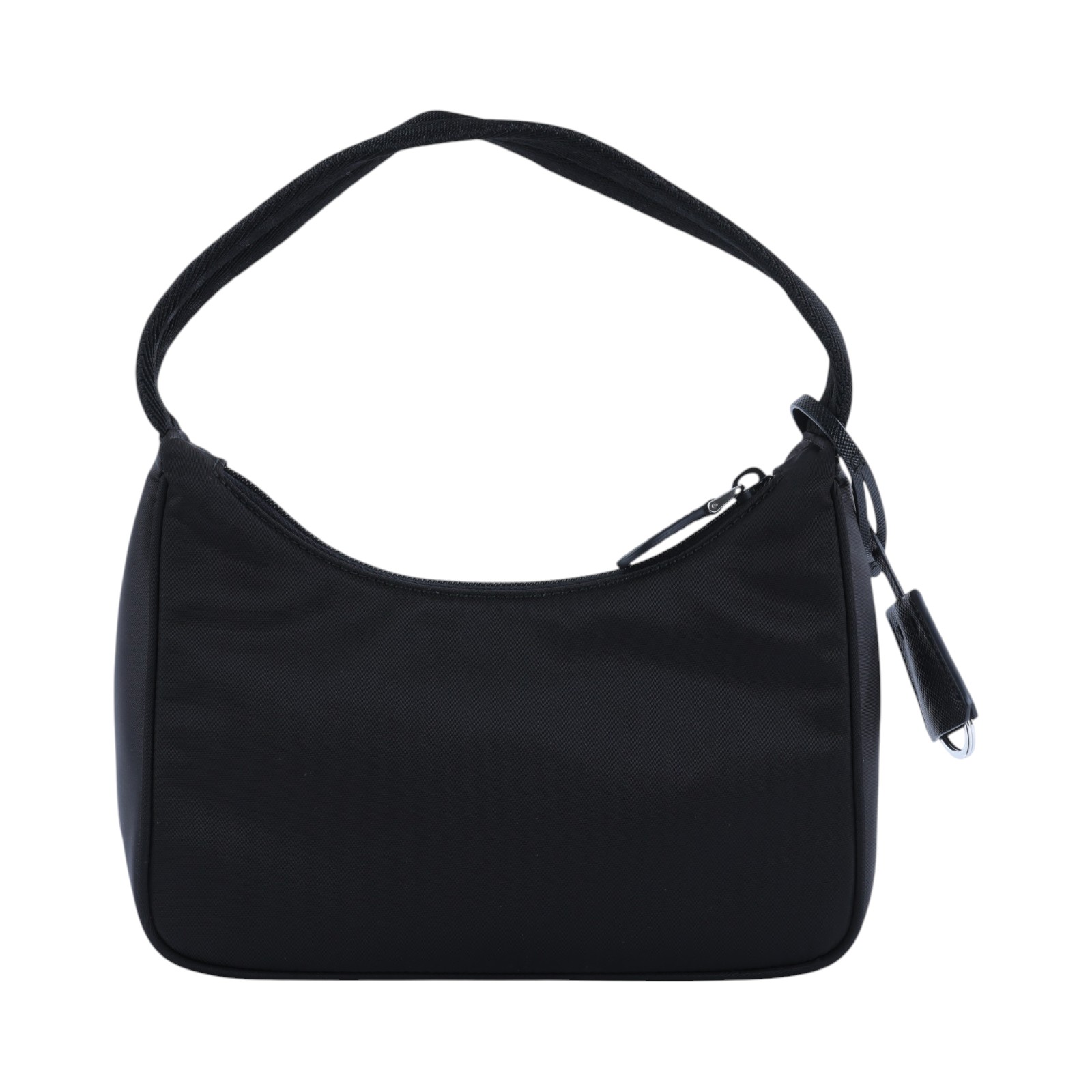 普拉達 PRADA Re-Edition 迷你 Hobo 包 1NE515_RDH0 黑尼龍HOBO腋下包 無附屬品