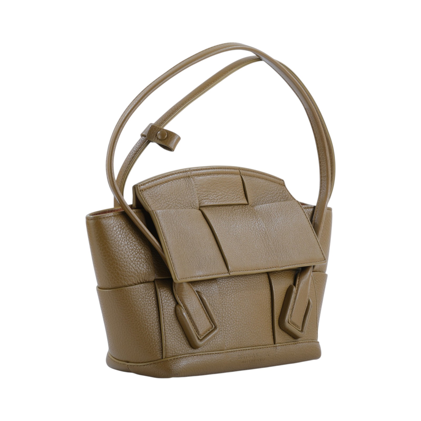 寶緹嘉 BOTTEGA VENETA The Arco 33 手提包 575943VA981 卡其棕Arco 33 防塵袋/購買證明正本