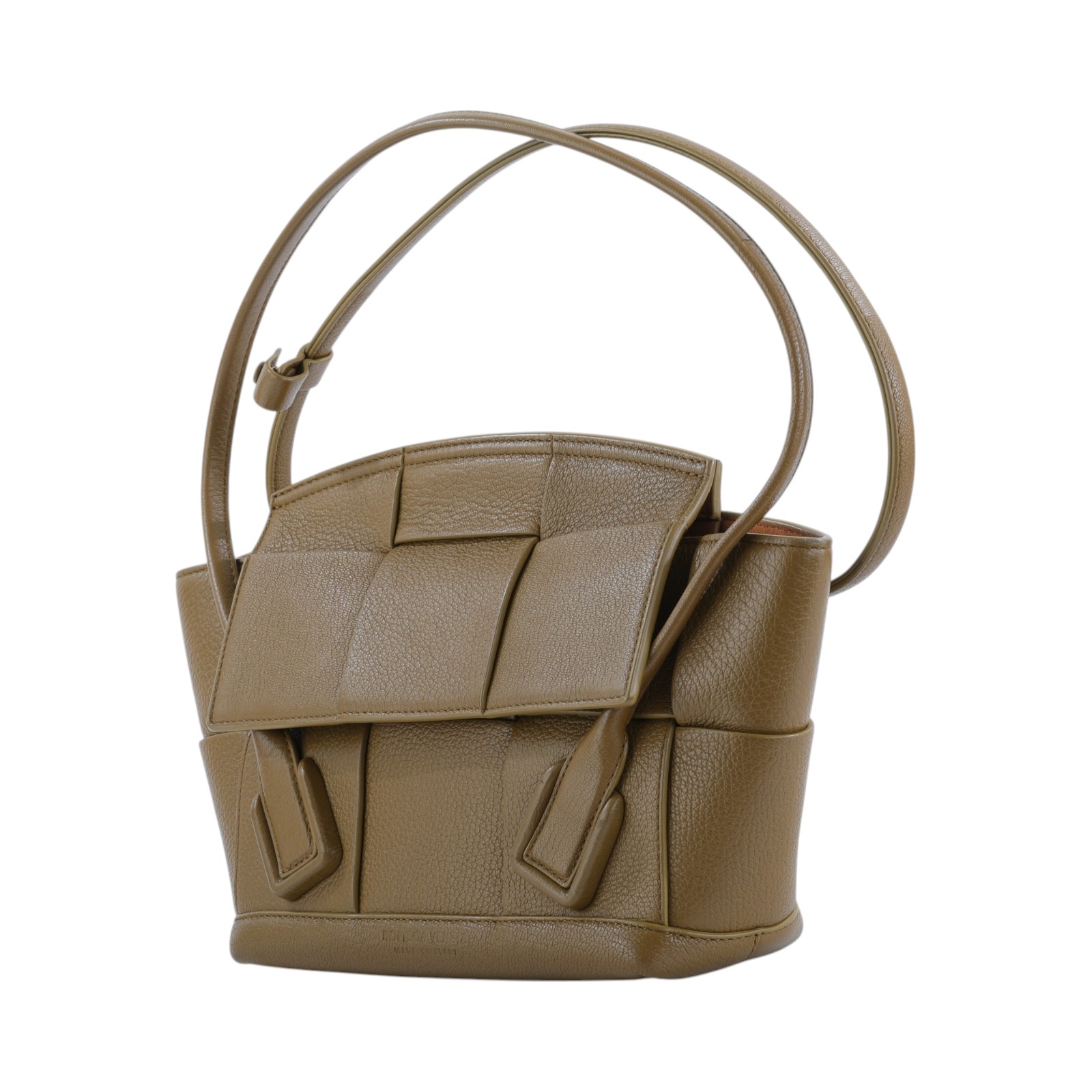 寶緹嘉 BOTTEGA VENETA The Arco 33 手提包 575943VA981 卡其棕Arco 33 防塵袋/購買證明正本