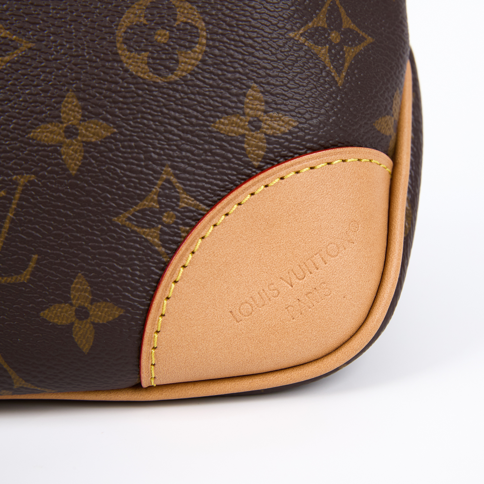 路易威登 LOUIS VUITTON Boulogne 牛角包 手提 斜肩背包 M45832 晶片款 原花Boulogne PM 防塵袋/背帶2