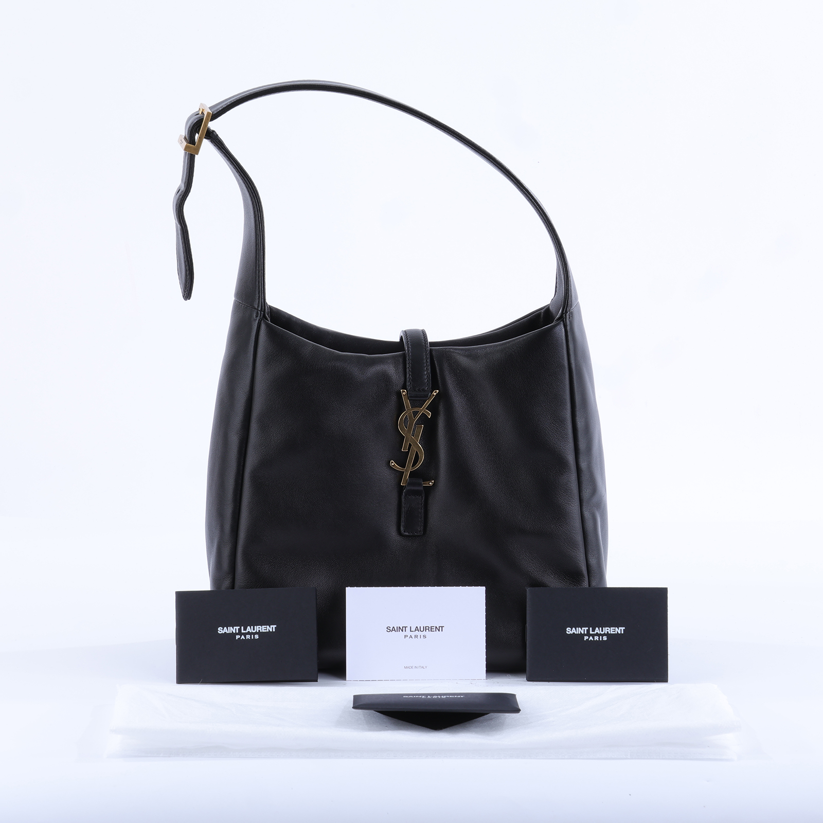 聖羅蘭 YSL SAINT LAURENT LE 5 À 7 小羊皮 襯墊 小型 柔軟手袋 763480AACX7  無附屬品