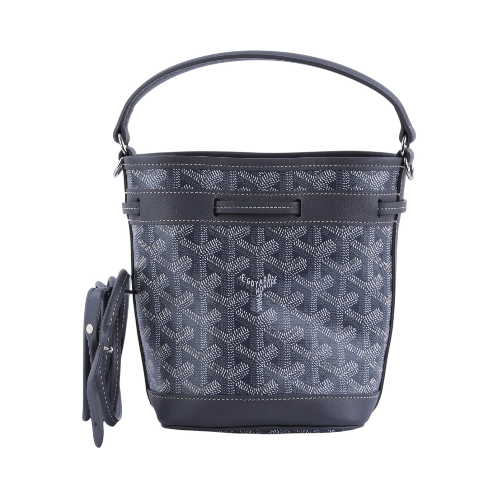 高雅德 GOYARD Petit Flot Bucket Mini Bag 水桶包 PEFLOTMINTY 灰PETIT FLOT MINI 防塵袋/背帶