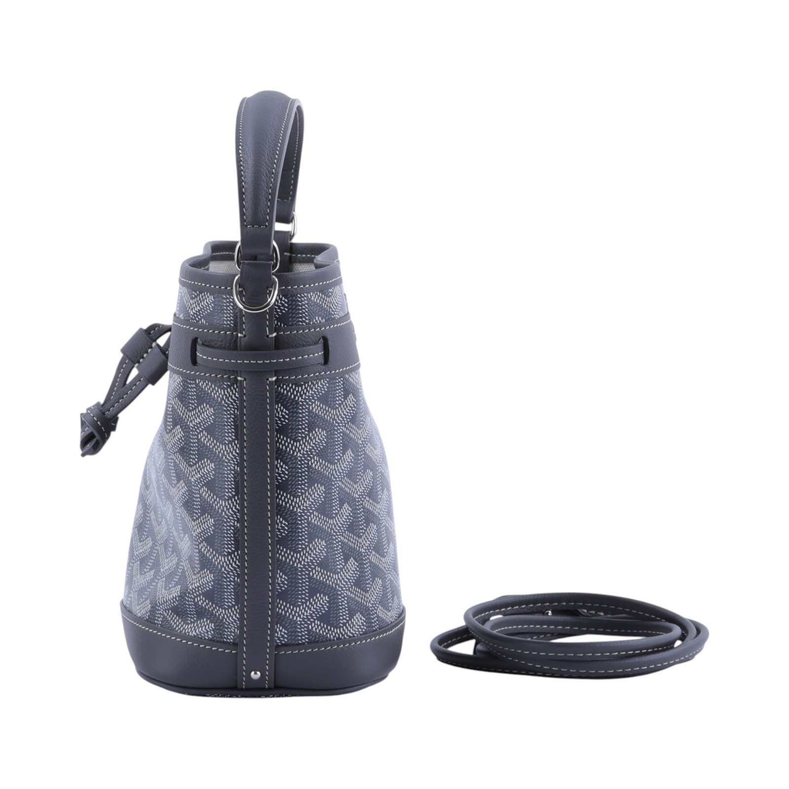 高雅德 GOYARD Petit Flot Bucket Mini Bag 水桶包 PEFLOTMINTY 灰PETIT FLOT MINI 防塵袋/背帶