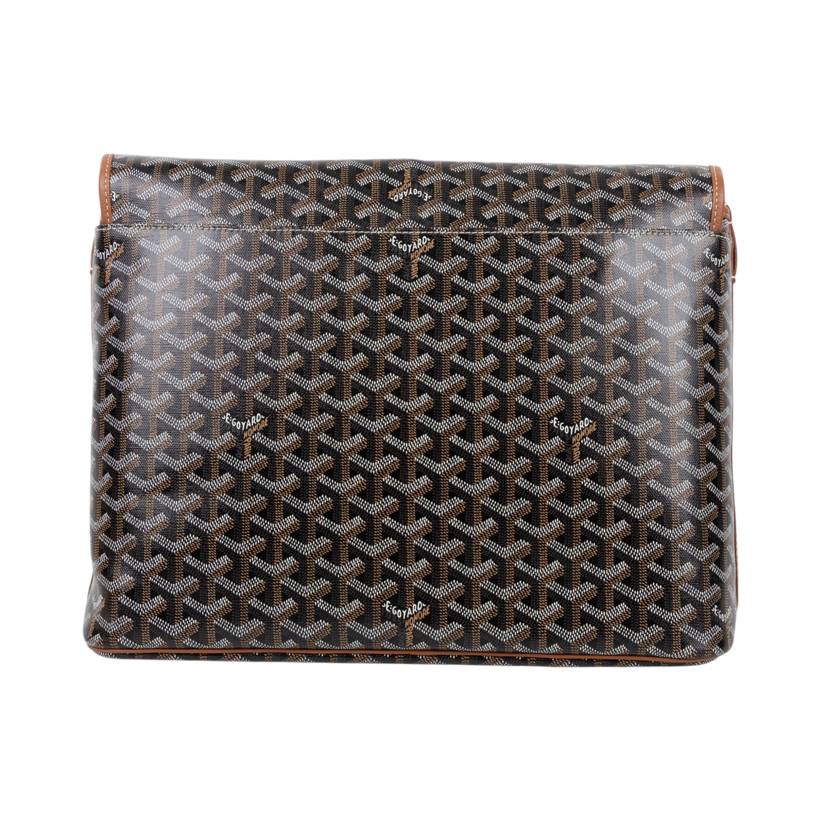高雅德 GOYARD Capetien MM 郵差包 CAPETIMMLTY 黑棕Capetien MM 郵差包 防塵袋