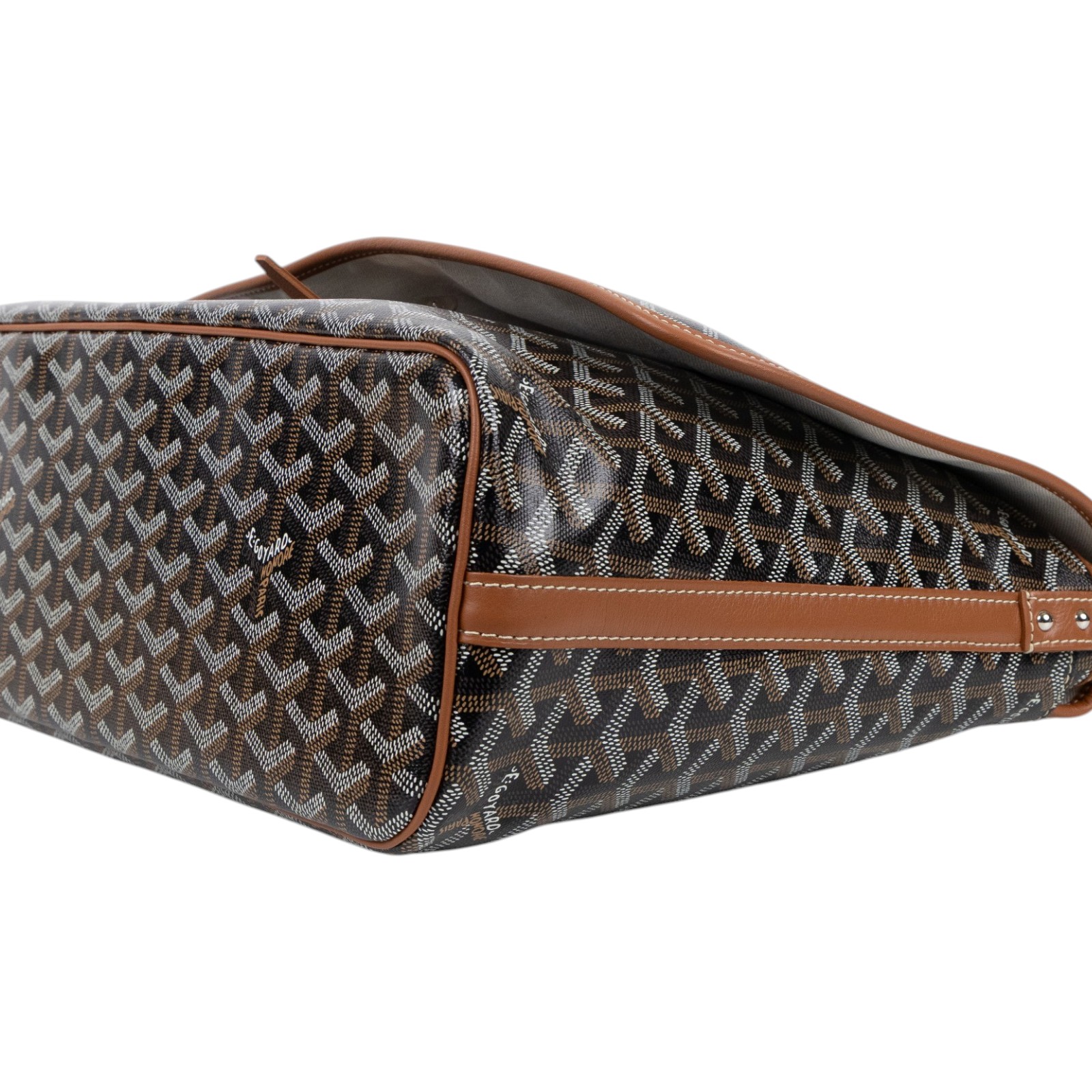 高雅德 GOYARD Capetien MM 郵差包 CAPETIMMLTY 黑棕Capetien MM 郵差包 防塵袋