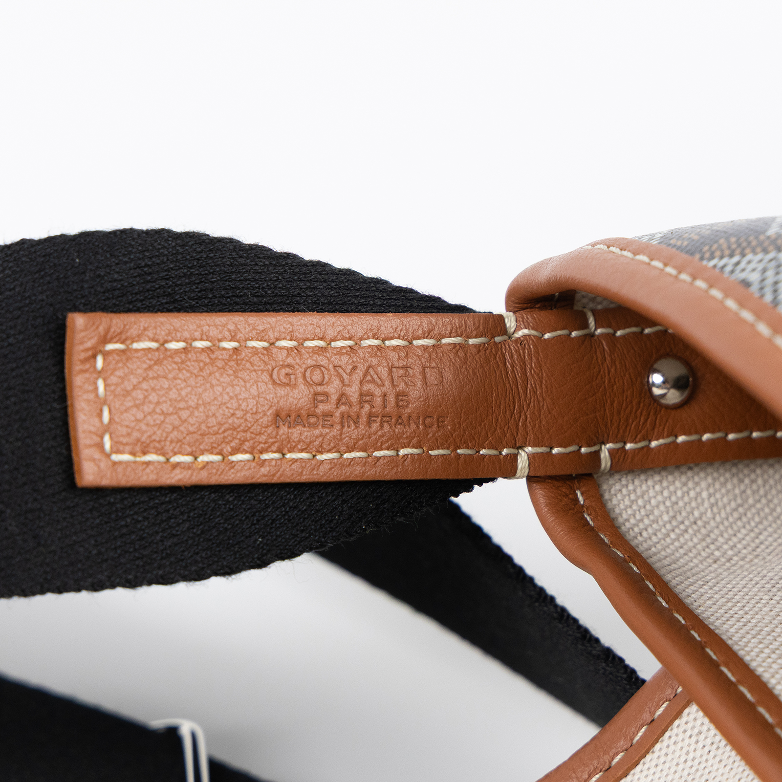 高雅德 GOYARD Capetien MM 郵差包 CAPETIMMLTY 黑棕Capetien MM 郵差包 防塵袋