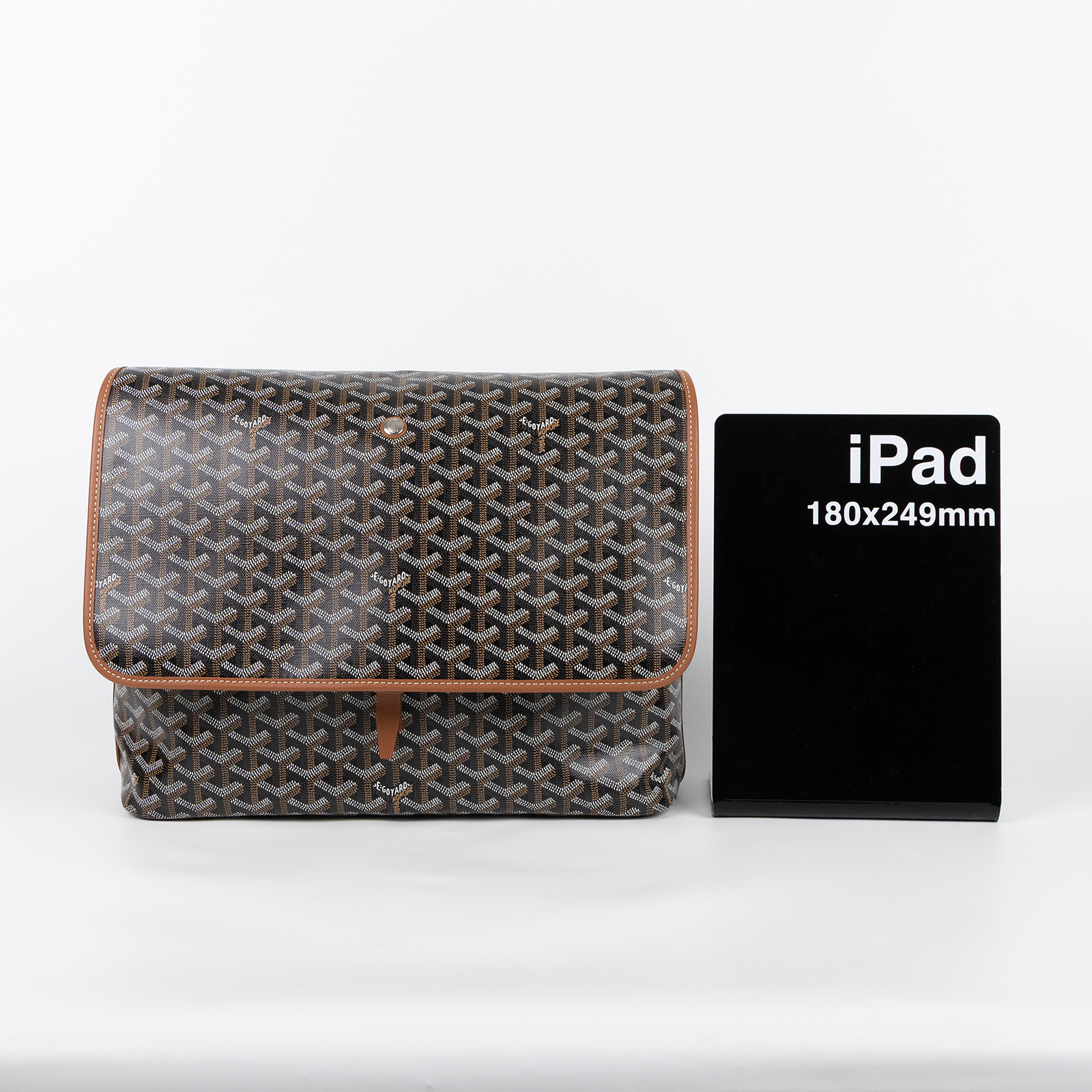 高雅德 GOYARD Capetien MM 郵差包 CAPETIMMLTY 黑棕Capetien MM 郵差包 防塵袋