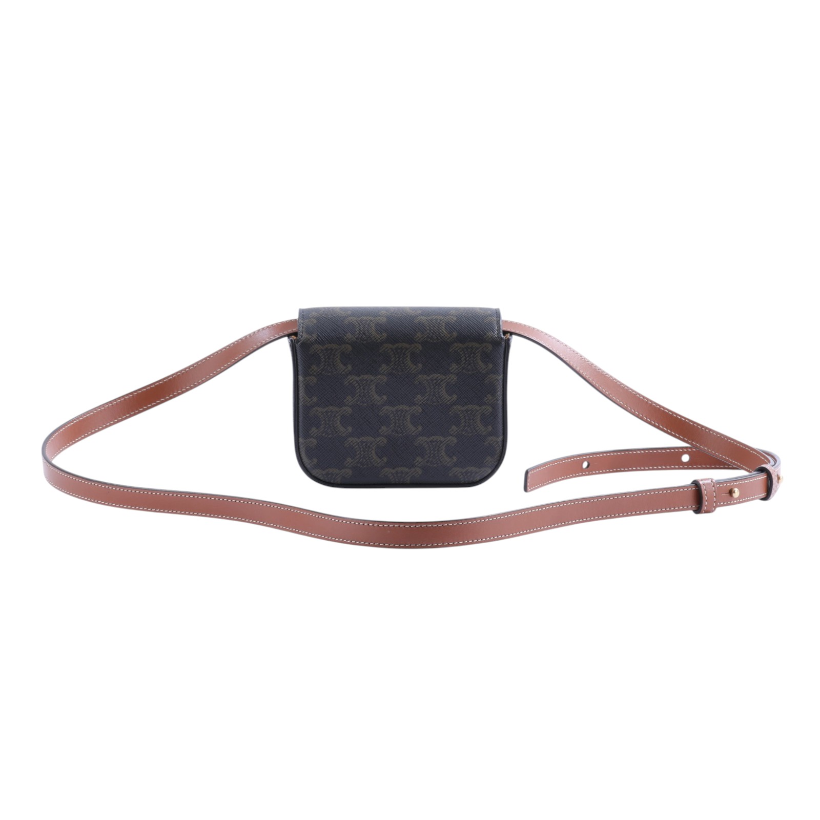 思琳 CELINE Claude 牛皮革 迷你 手袋 10I512DQB 凱旋TRIOMPHE MINI小包 防塵袋/背帶