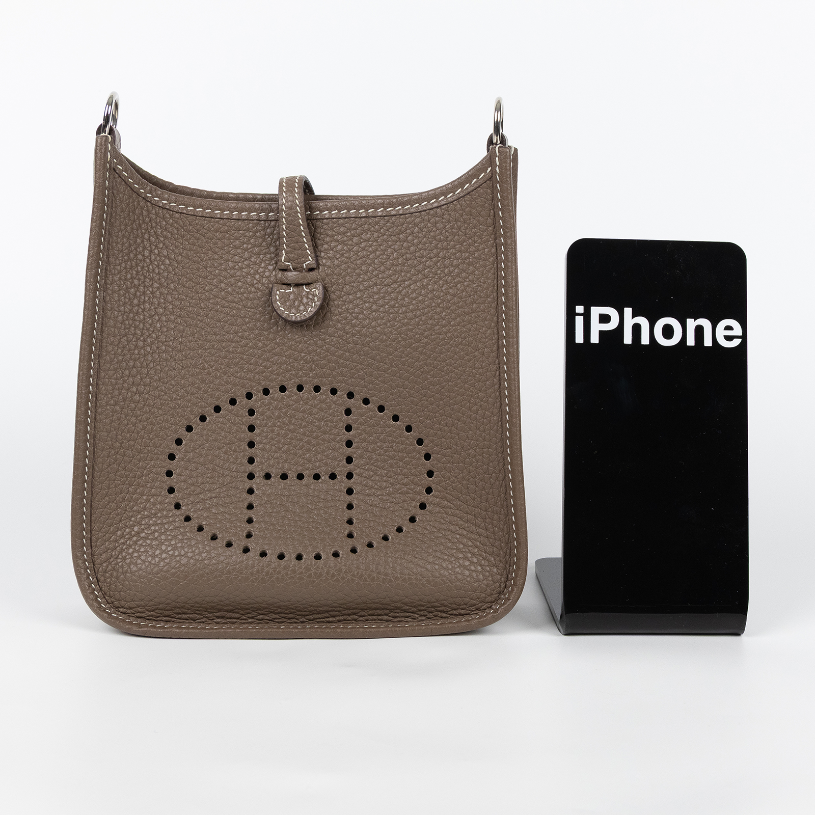 愛馬仕 Hermes Evelyne Bag Mini 伊芙琳包 Evelyne 16 EV16 YM 006 BB  原廠盒子/防塵袋