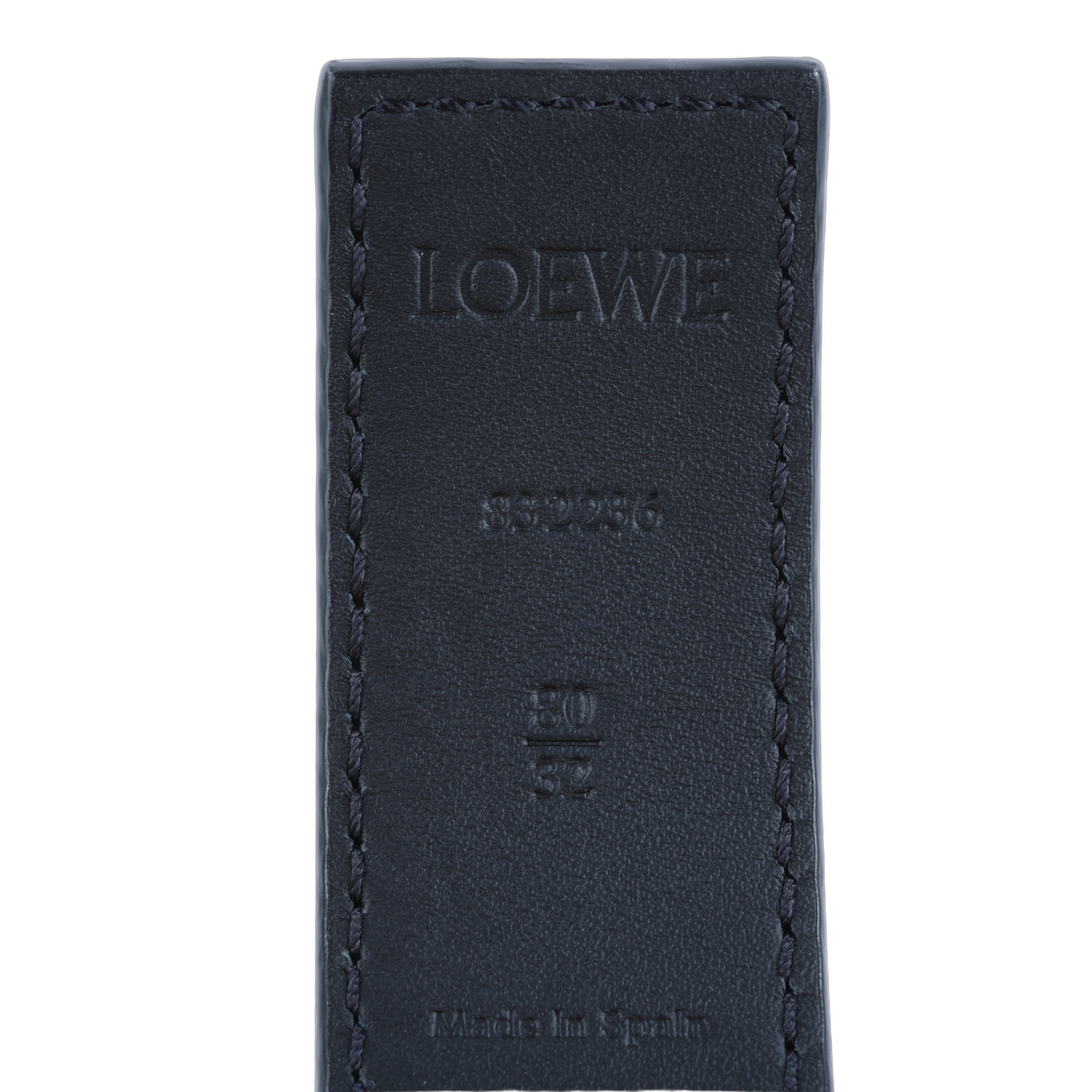 羅意威 LOEWE Anagram 雙面腰帶 E821Z26X03_80 金棕色ANAGRAM皮帶 原廠盒子/防塵袋
