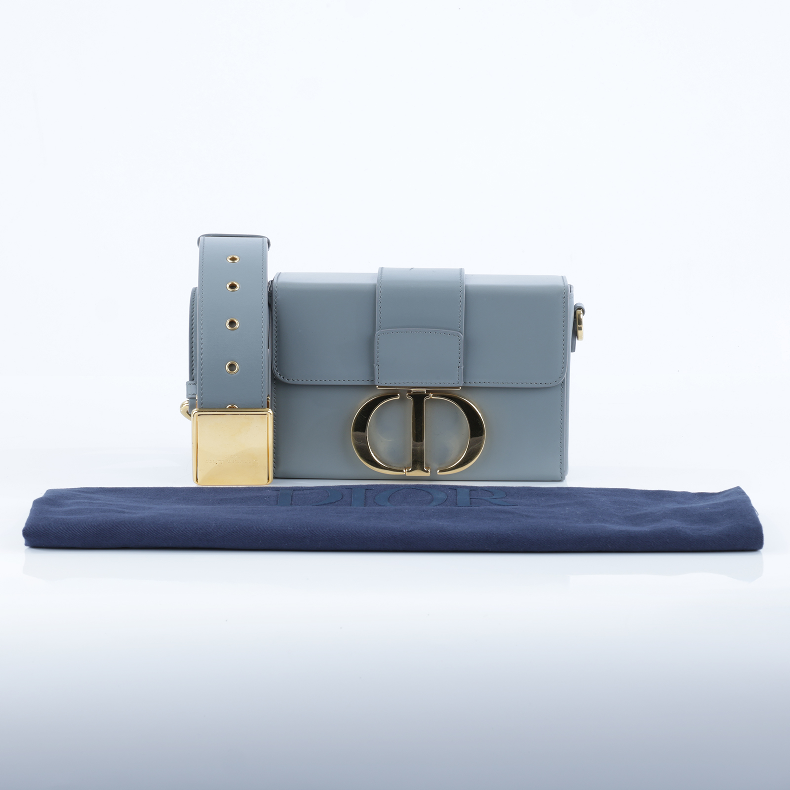 迪奧 CHRISTIAN DIOR 30 Montaigne 肩背手提包 M9204UMOS 綠蒙田BOX 防塵袋