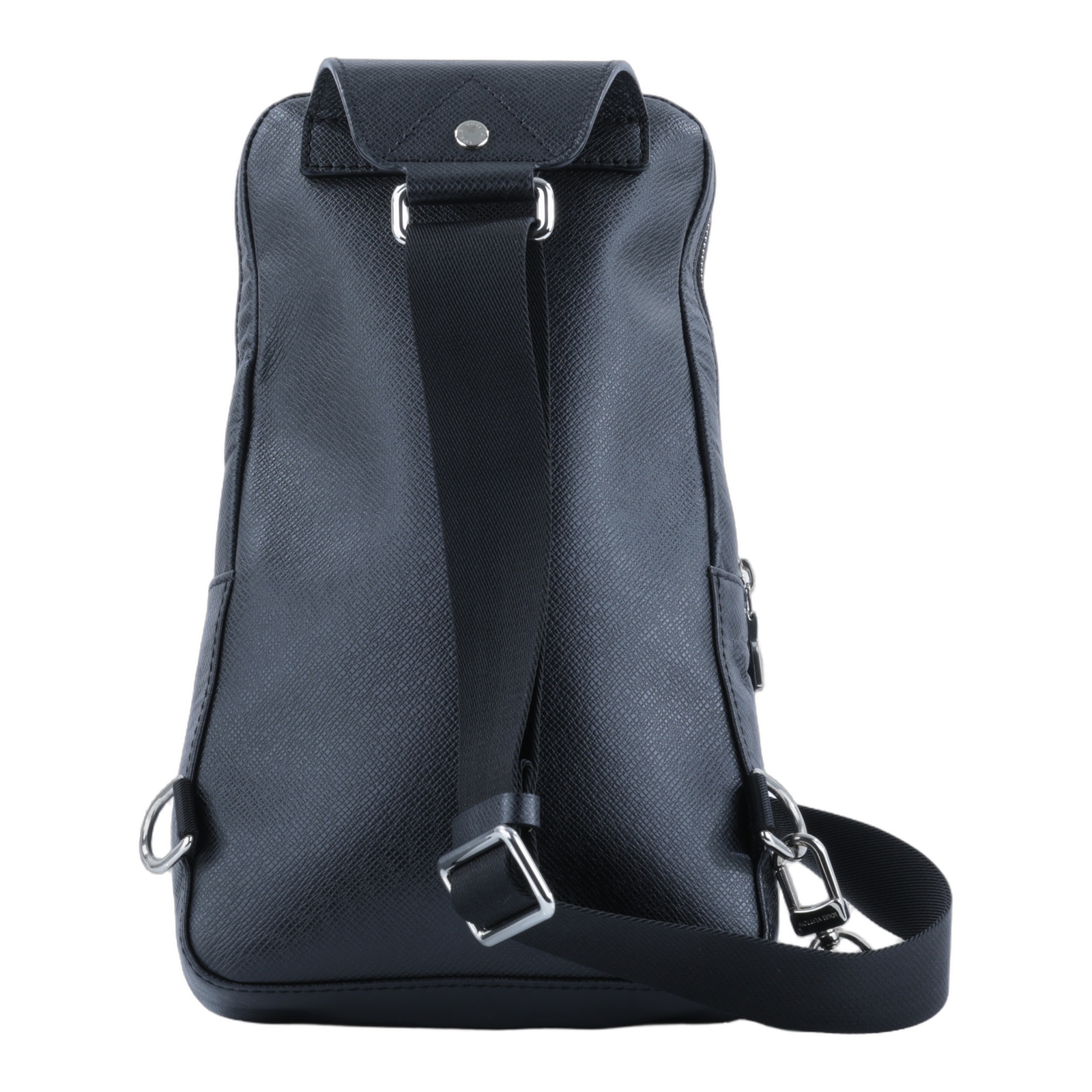 路易威登 LOUIS VUITTON Avenue 單肩包 胸口包 M30443 晶片款 黑AVENUE 斜背袋包 防塵袋