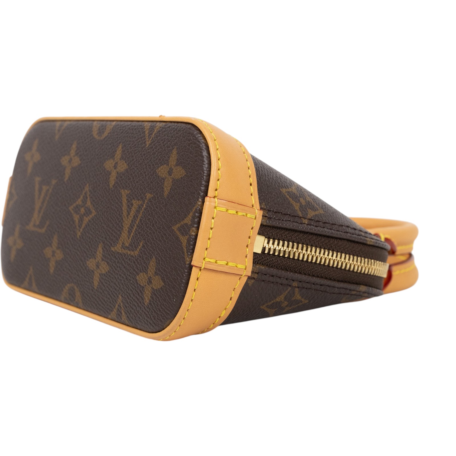 路易威登 LOUIS VUITTON Nano Alma 貝殼包 經典帆布 M82717 晶片款 原花Nano Alma 原廠盒子/防塵袋/背帶