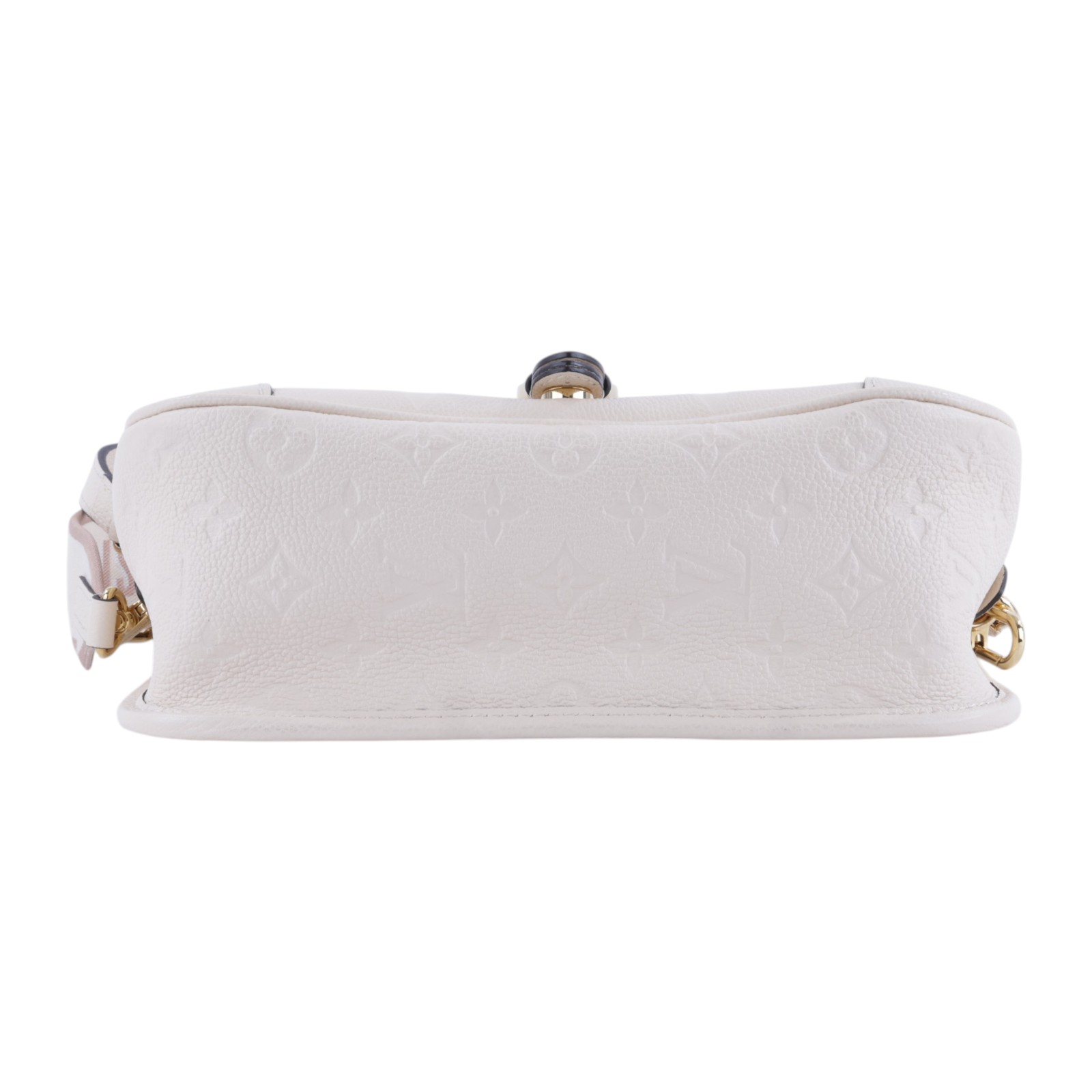 路易威登 LOUIS VUITTON Diane 腋下包法棍 單肩背包 奶油色 M46388 晶片款 奶油白Diane肩背包 防塵袋/背帶2