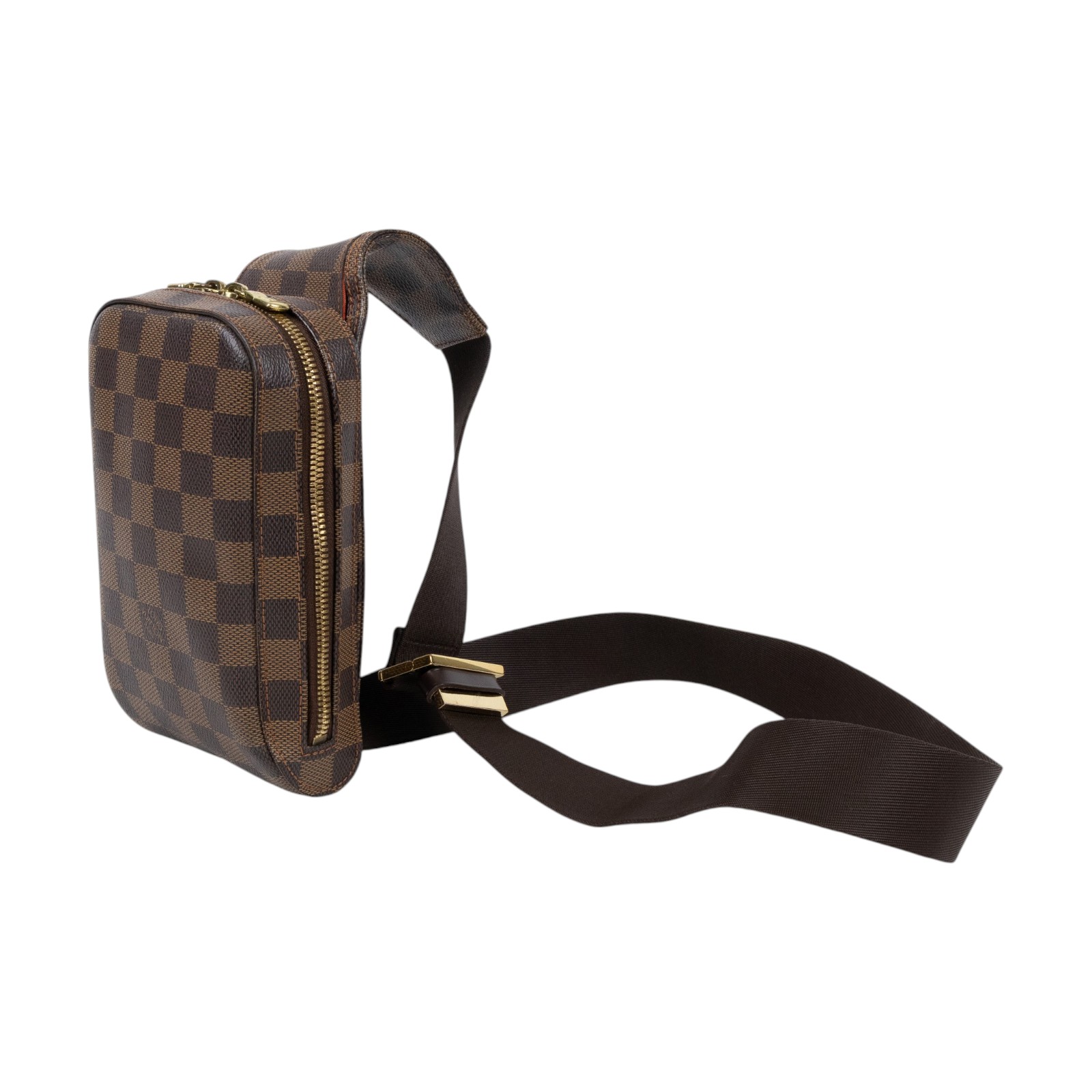 路易威登 LOUIS VUITTON Geronimos 胸口包 斜背包 N51994 棋盤格單肩包 無附屬品