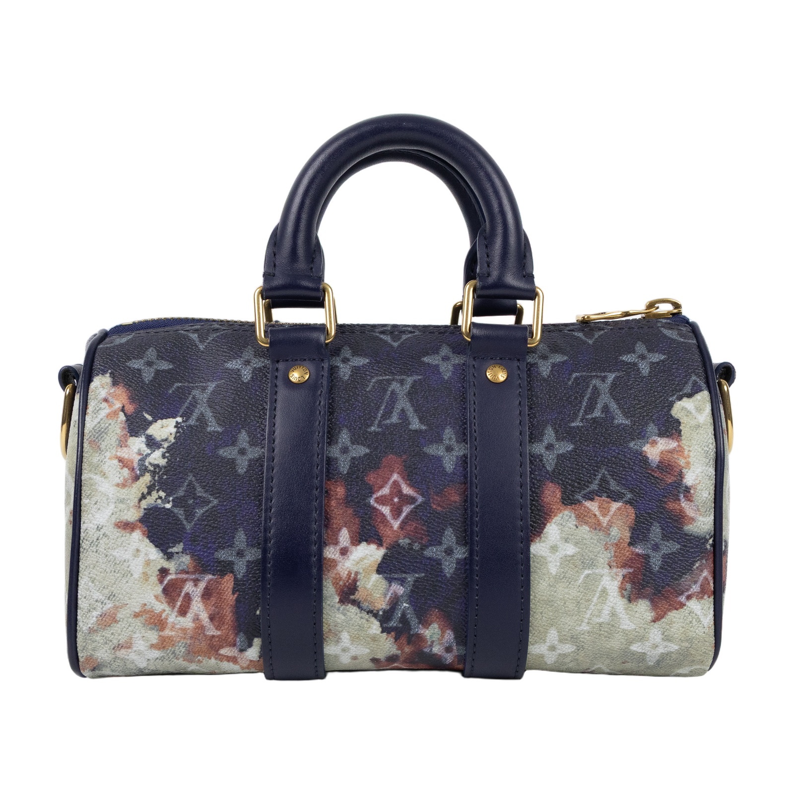 路易威登 LOUIS VUITTON Keepall Bandoulière 25 波士頓包 肩背包 斜背包 M46804 晶片款  防塵袋/背帶