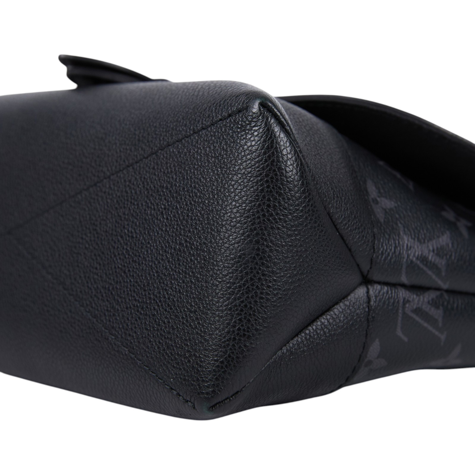 路易威登 LOUIS VUITTON Saumur 郵差包 M45911 晶片款 黑老花SAUMUR郵差包 原廠盒子/防塵袋/背帶