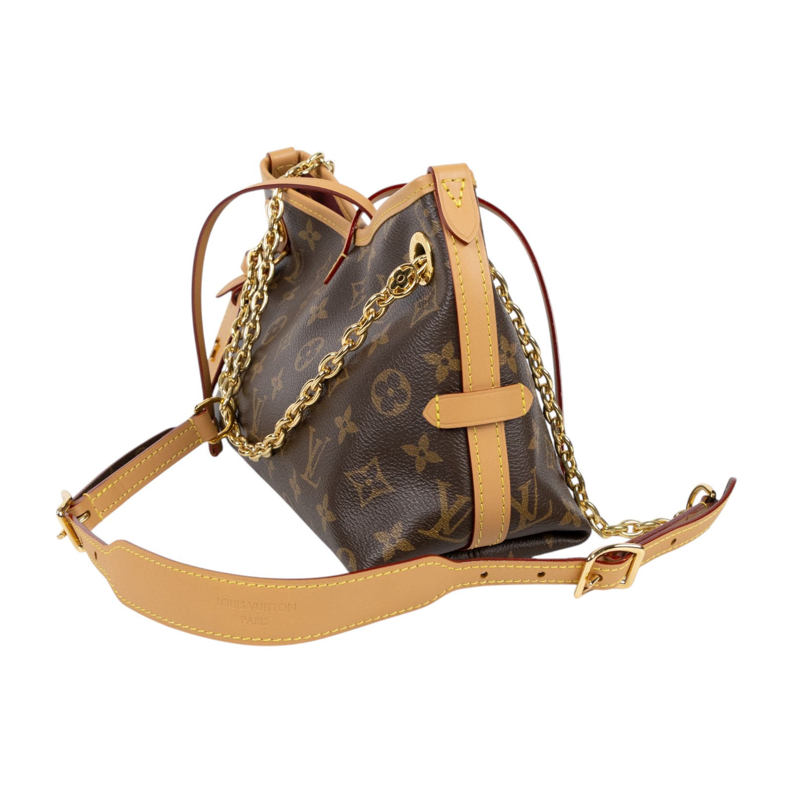 路易威登 LOUIS VUITTON CarryAll BB 手提包 M13014 晶片款 原花CARRY ALL BB 無附屬品
