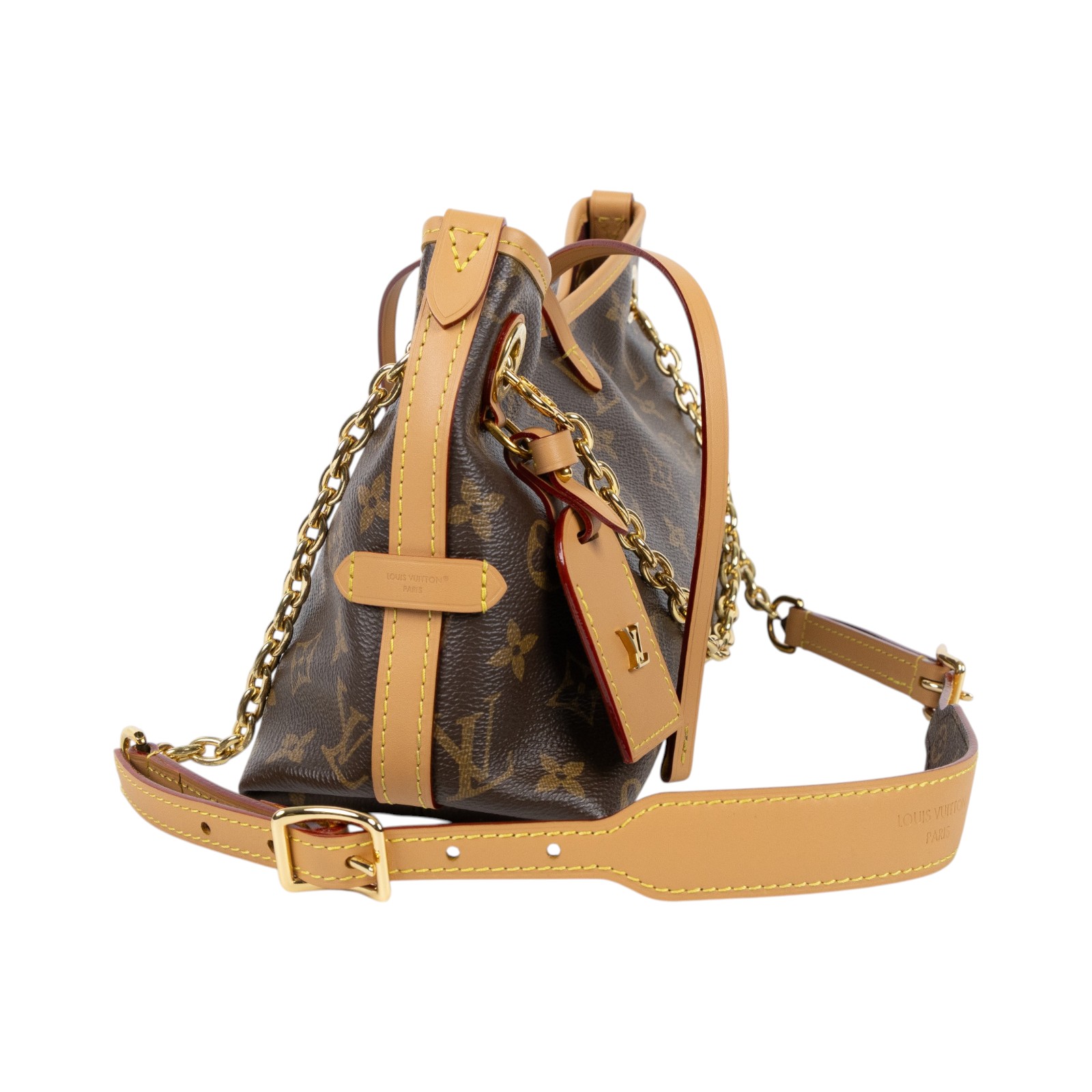 路易威登 LOUIS VUITTON CarryAll BB 手提包 M13014 晶片款 原花CARRY ALL BB 無附屬品
