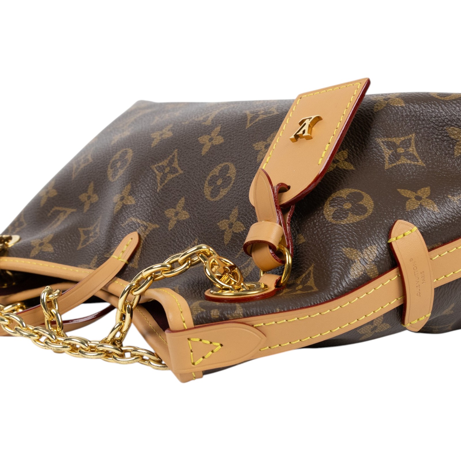 路易威登 LOUIS VUITTON CarryAll BB 手提包 M13014 晶片款 原花CARRY ALL BB 無附屬品