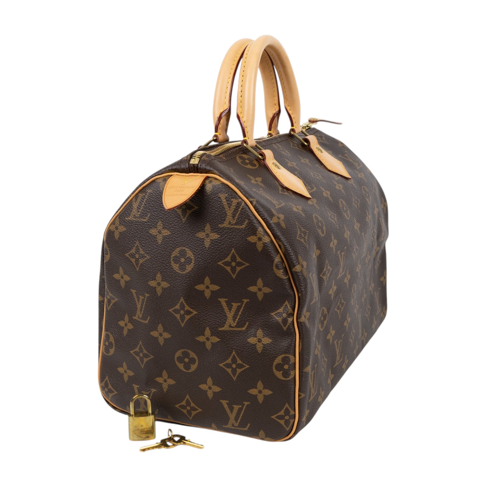 路易威登 LOUIS VUITTON Speedy 30原花 手提波士頓包 M41108 原花SPEEDY30 原廠盒子/防塵袋/購買證明/鎖組