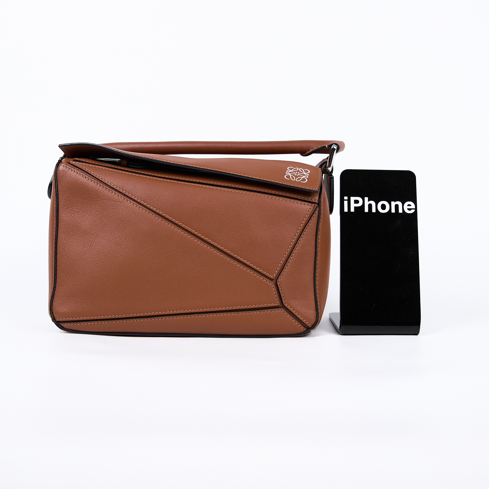 羅意威 LOEWE Small Puzzle bag 肩背 斜背包 A510P60X41 焦糖PUZZLE SMALL 防塵袋/背帶