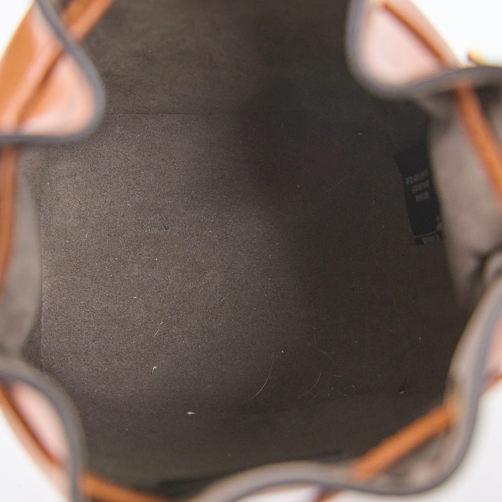 芬迪 FENDI Mon Tresor 皮革 迷你 手袋 8BS010AC9L 焦糖MON TRESOR MINI 水桶 原廠盒子/防塵袋/背帶X2/購買證明