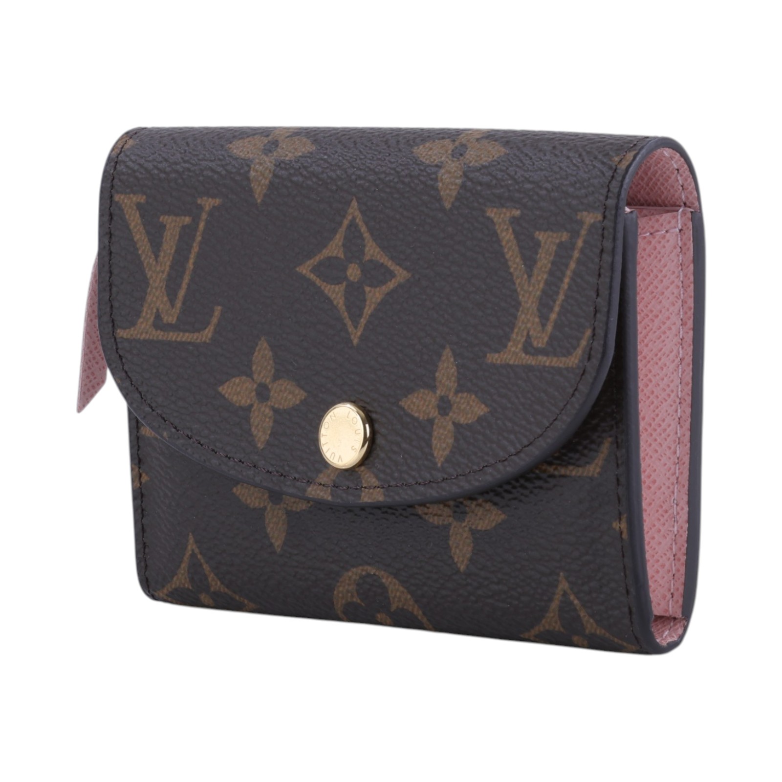 路易威登 LOUIS VUITTON Rosalie 零錢包 經典帆布 芭蕾粉色 M62361 晶片款 原花Rosalie零錢包 防塵袋/原廠盒子