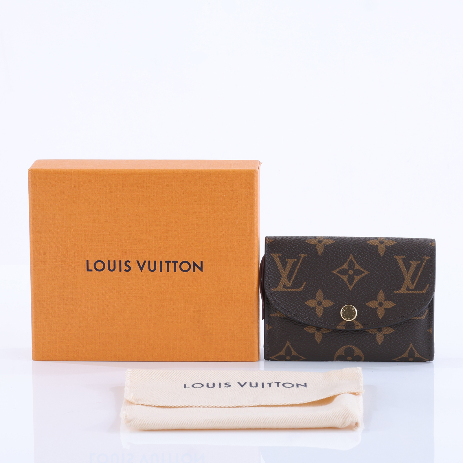 路易威登 LOUIS VUITTON Rosalie 零錢包 經典帆布 芭蕾粉色 M62361 晶片款 原花Rosalie零錢包 防塵袋/原廠盒子